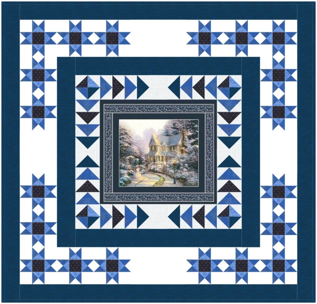 Entwurf Wandquilt